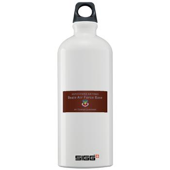 BAFB - M01 - 03 - Beale Air Force Base - Sigg Water Bottle 1.0L - Click Image to Close